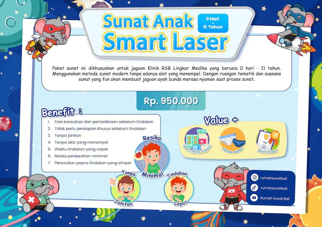 Sunat Anak 0 - 11 Tahun