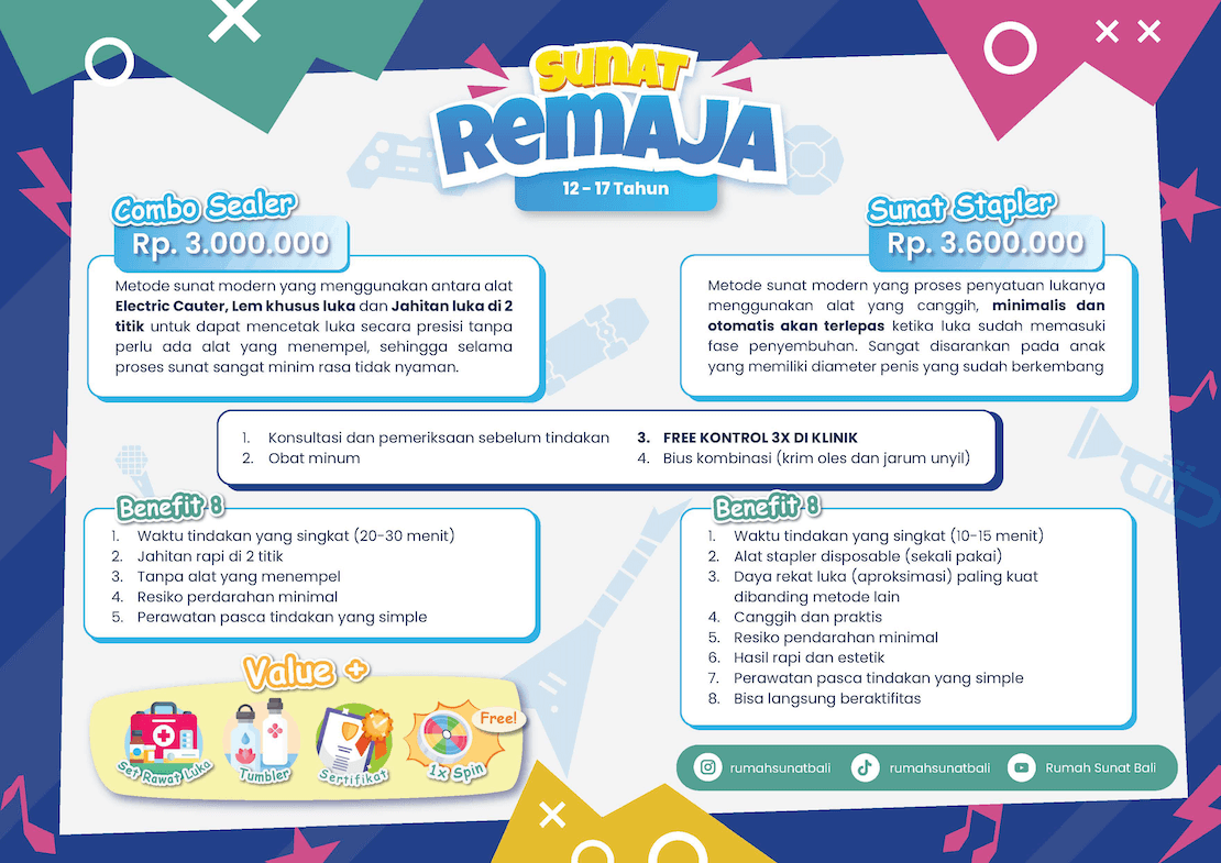 Sunat Remaja 12 - 17 Tahun