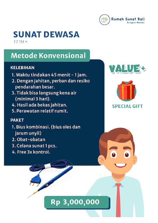 SUNAT DEWASA - METODE KONVENSIONAL