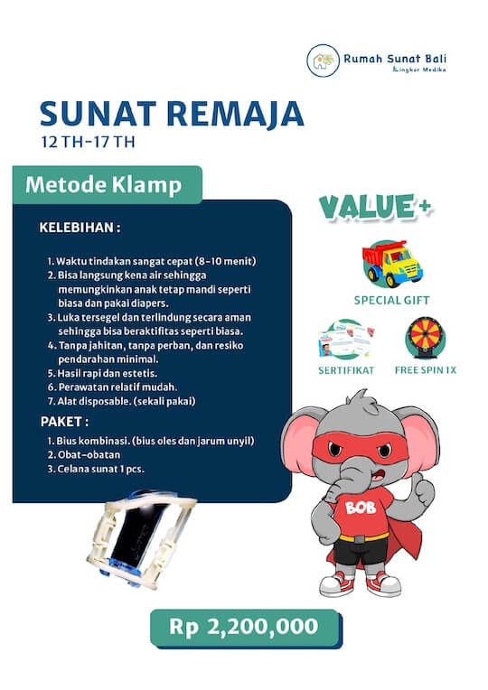 SUNAT REMAJA - METODE KLAMP