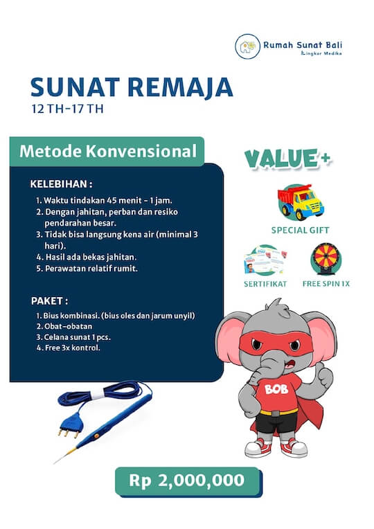 SUNAT REMAJA - METODE KONVENSIONAL
