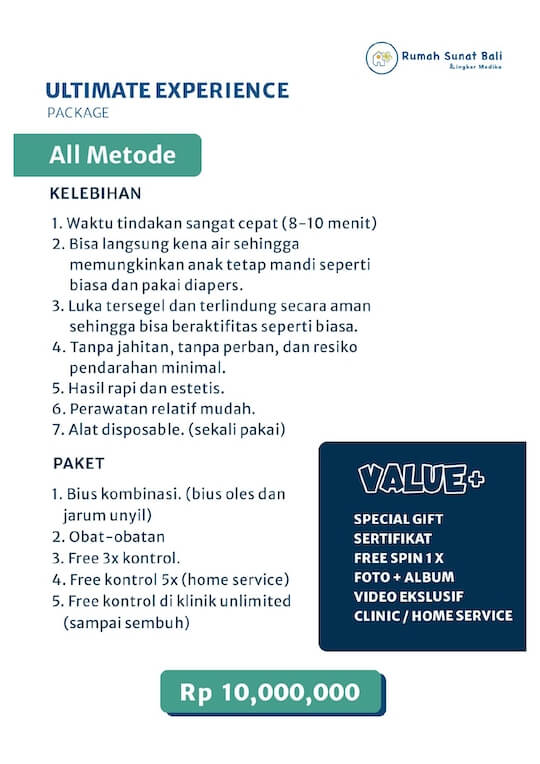 ULTIMATE EXPERIENCE PACKAGE - ALL METODE